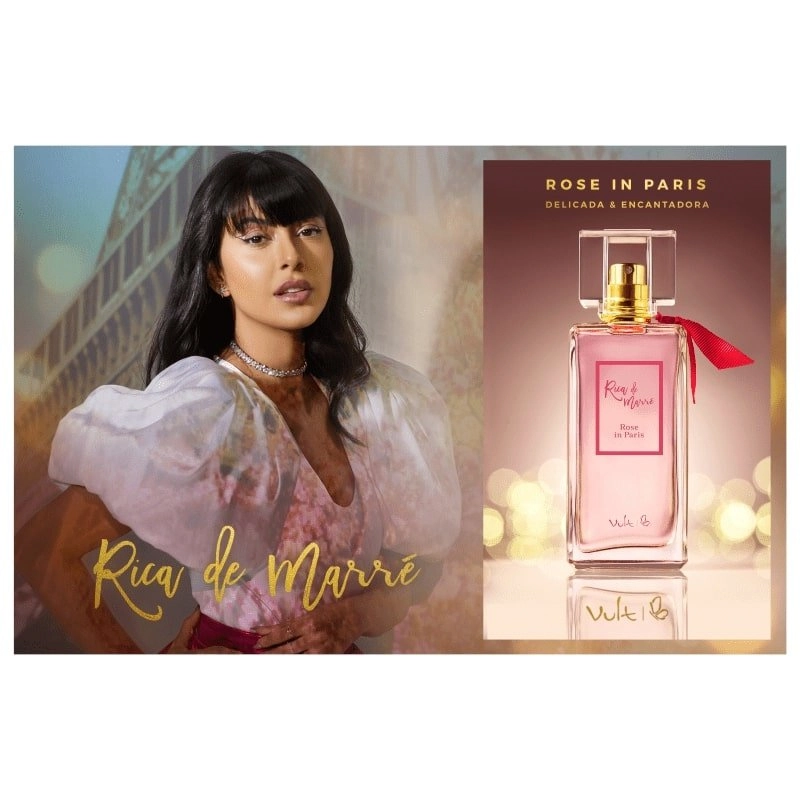Deo Colônia Vult Rica De Marré Rose In Paris 50ml