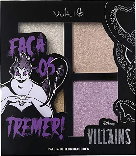 Vult Disney Princesas e Vilãs Ursula - Paleta de Iluminador 14g