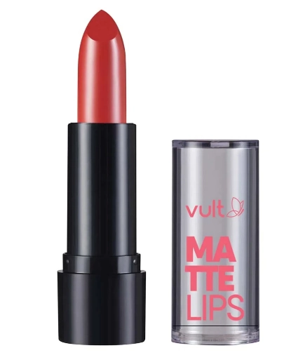 Batom Bastão Caramelo Vult Matte Lips 3,8g