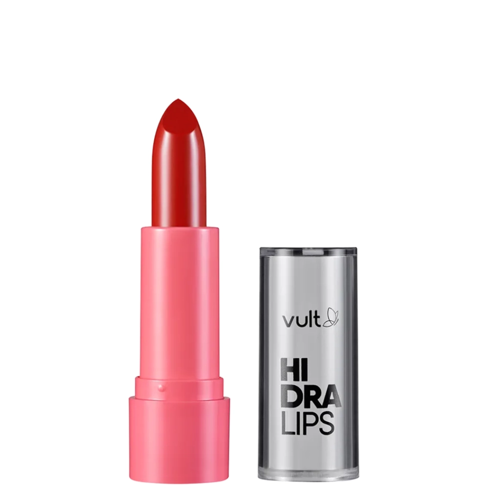 Batom Bastão Vermelho Puro Vult Hidra Lips 3,6g