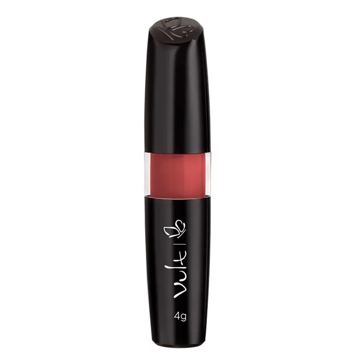 Gloss Labial Vult Brilho Rosado 24 Horas Adulto Longa Duração 4g