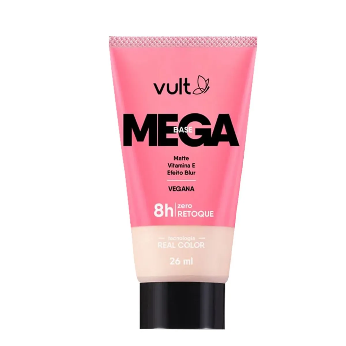 Base Líquida Matte Vult Mega Vegana Cor V150 26ml