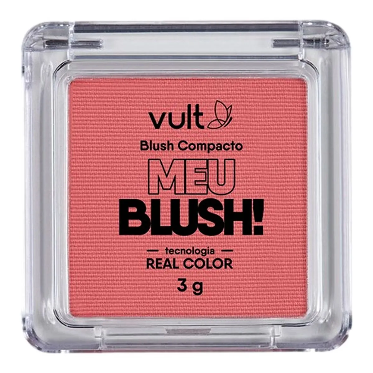 Blush Compacto Vult Meu Blush! Cor Matte Rosa Matte 3g
