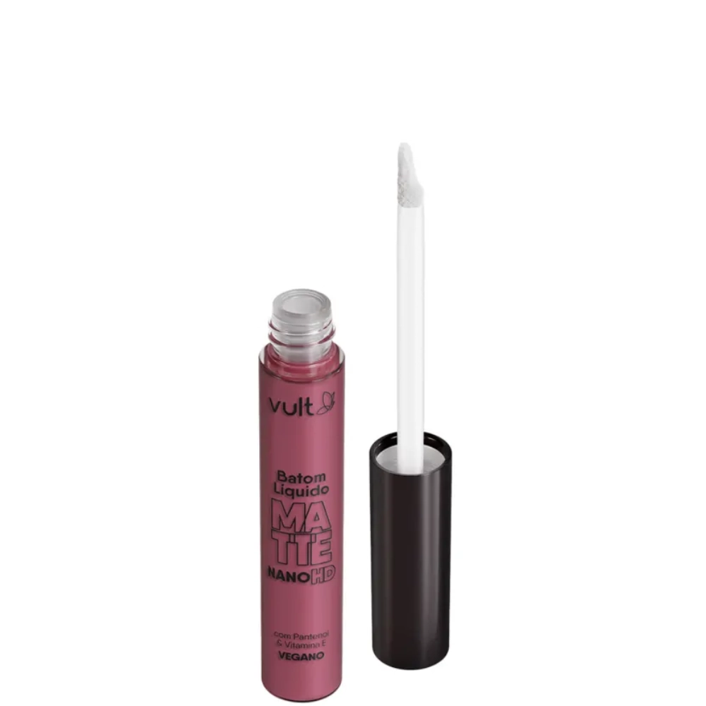 Batom Liquido Vult Matte Nano Hd Rose 5ml