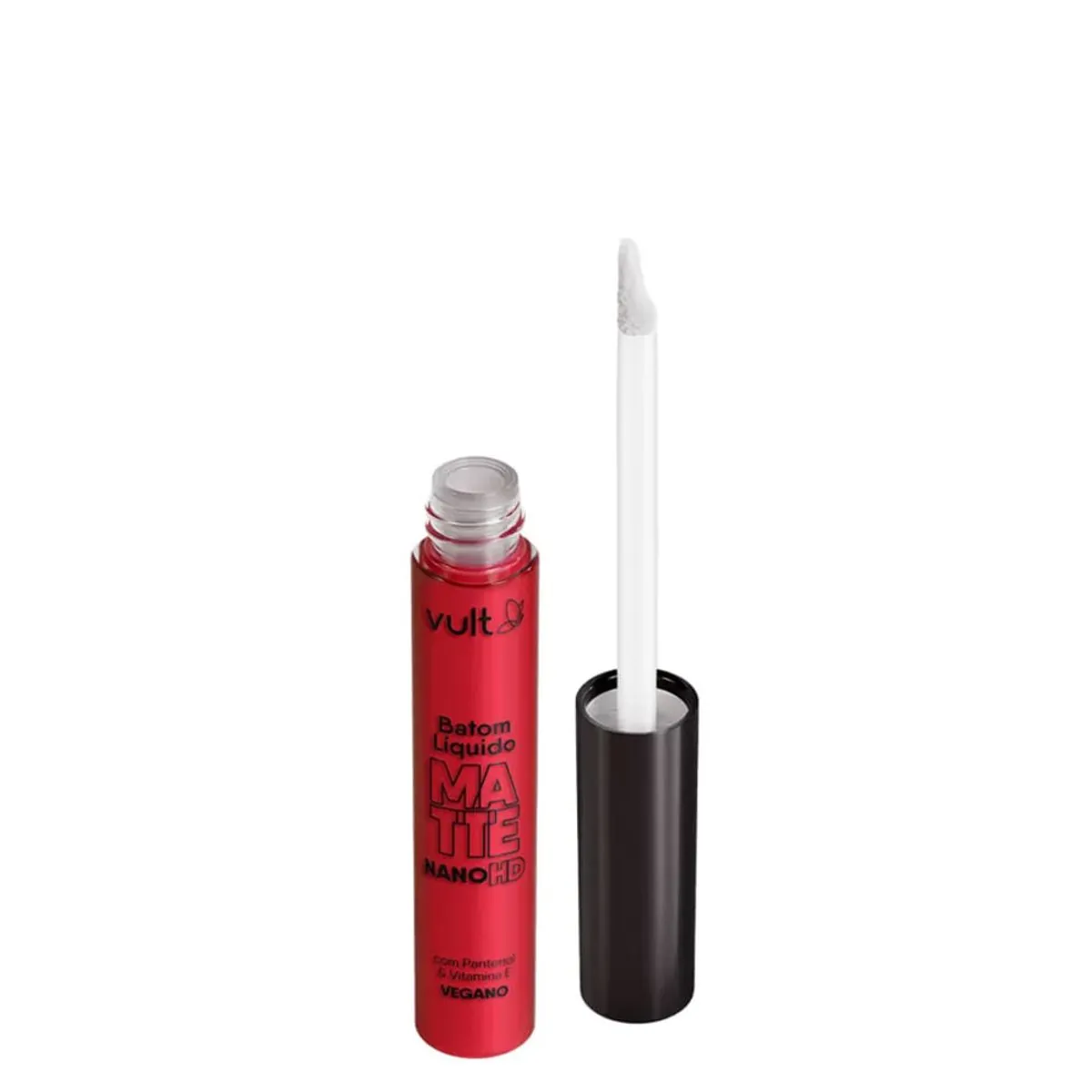 Batom Liquido Vult Matte Nano Hd Vermelho Rubi 5ml