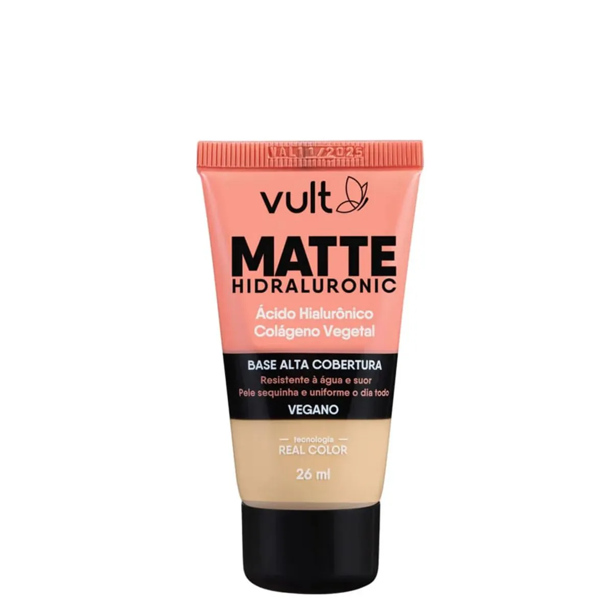 Base Líquida Cor V220 Vult Matte Hidraluronic 26ml