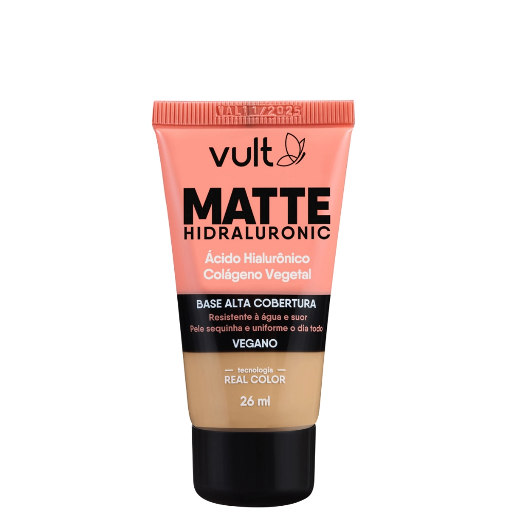 Base Líquida Cor V270 Vult Matte Hidraluronic 26ml