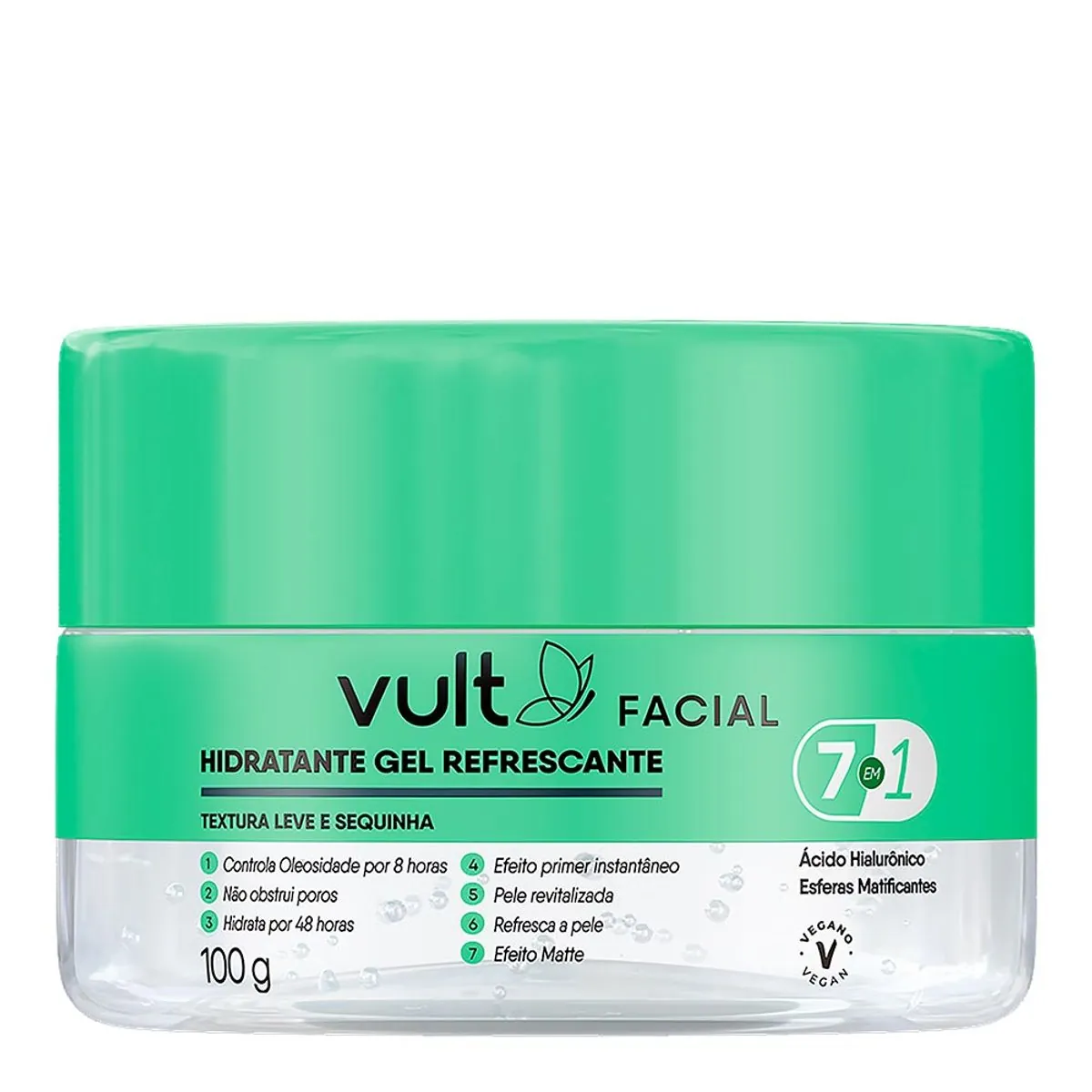 Hidratante Refrescante Facial Vult Pote 100g