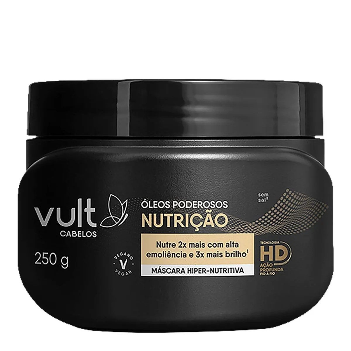 Máscara Vult Cabelos óleos Poderosos Nutrição Pote 250g