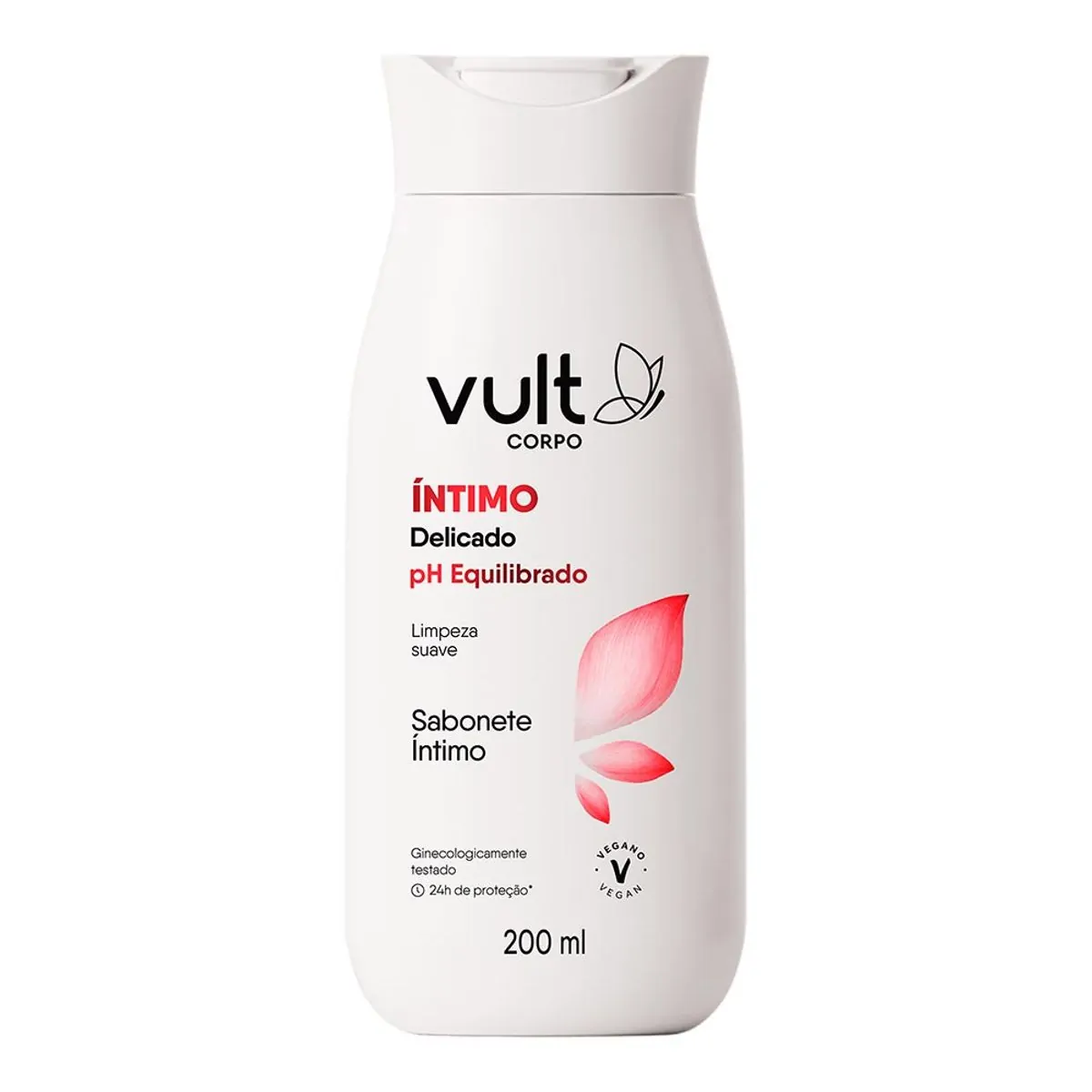 Sabonete Líquido íntimo Delicado Vult Corpo Frasco 200ml