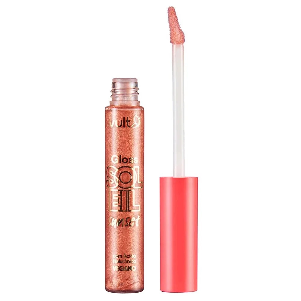 Gloss Com ácido Hialurônico Praiana Vult Soleil Sunset 5,2ml
