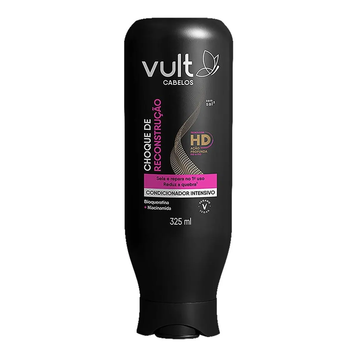 Condicionador Vult Cabelos Choque de Reconstrução Frasco 325ml