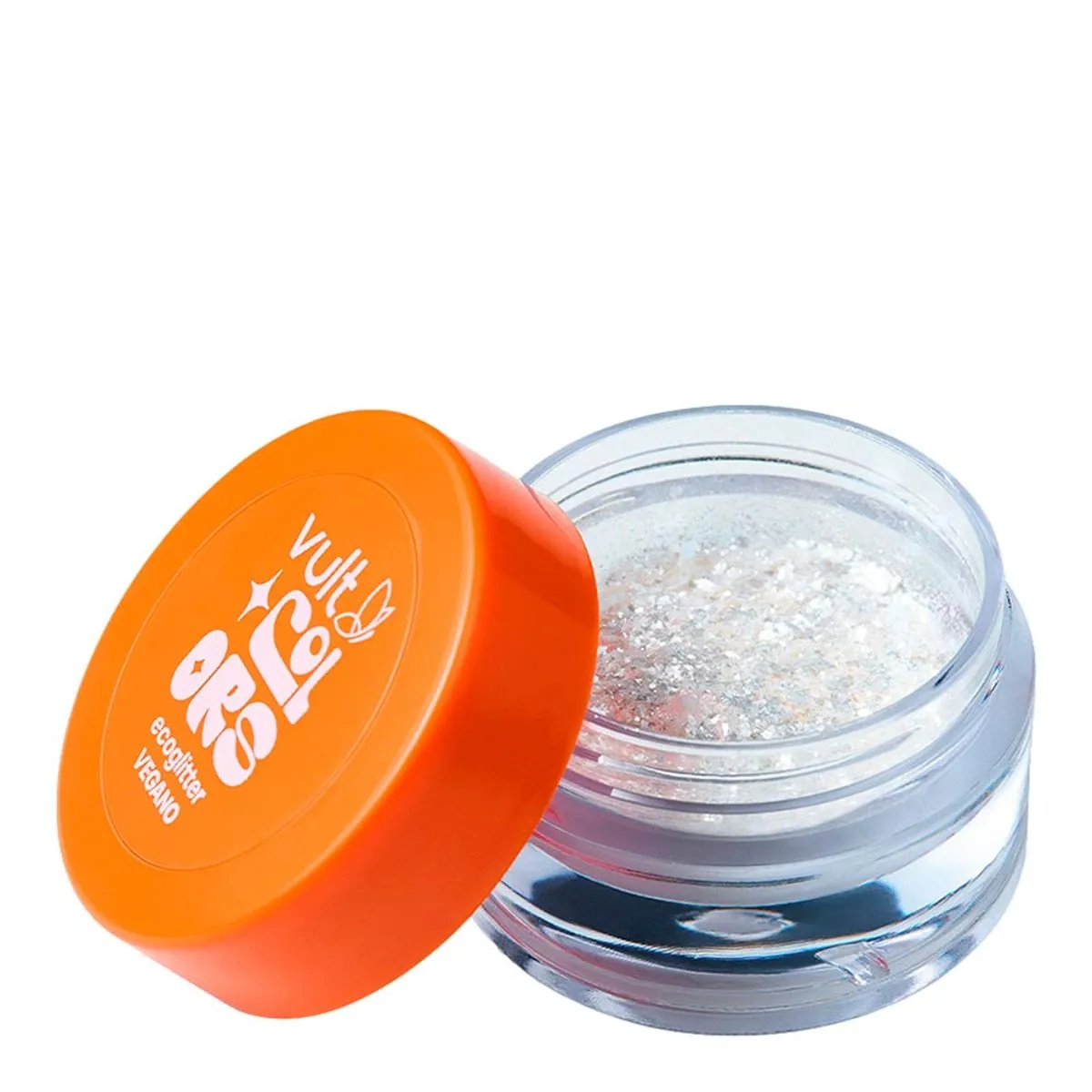 Sombra Ecoglitter Chuva De Prata Vult Colors 1g