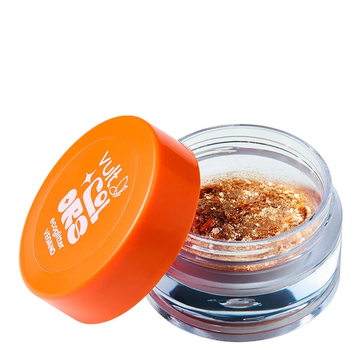 Sombra Ecoglitter Bloquinho Dourado Vult Colors 1g