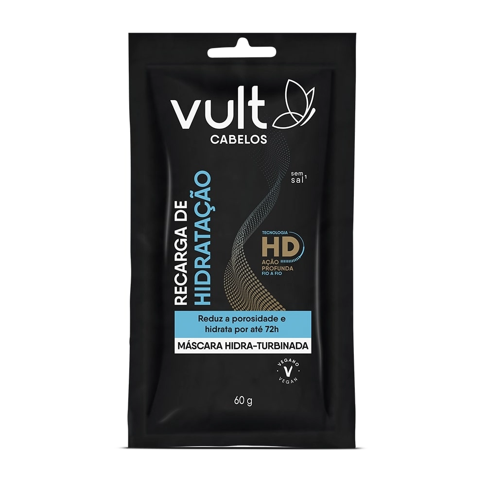 Mascara Tratamento Vult Recarga Hidratacao Sache 60g