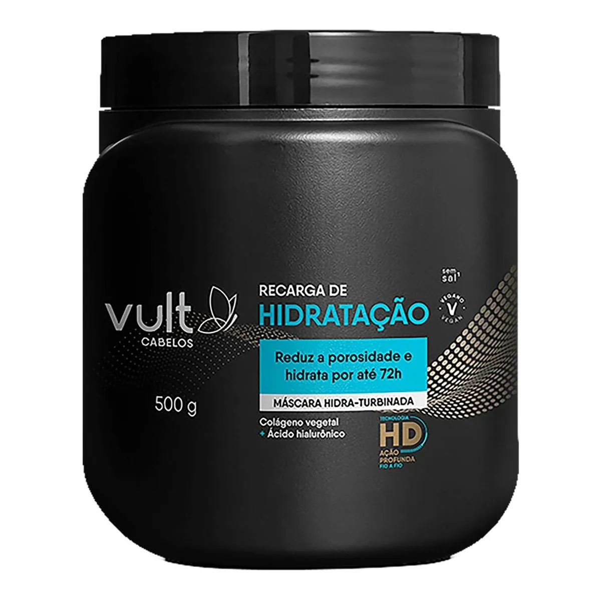 Máscara Vult Cabelos Recarga De Hidratação Pote 500g