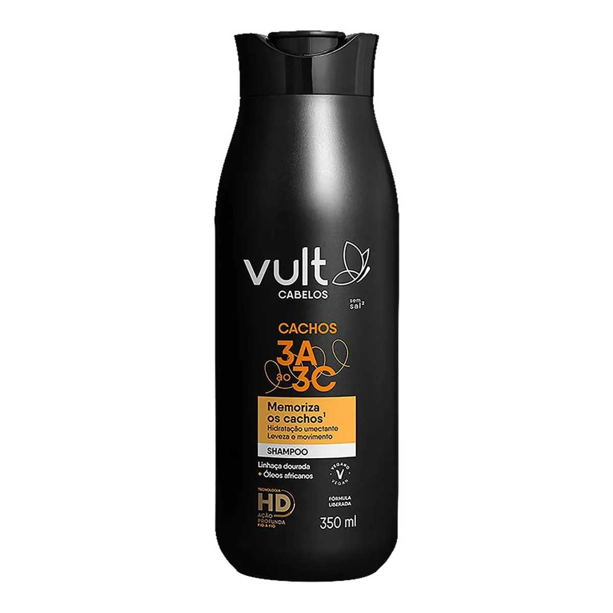 Shampoo Vult Cabelos Cachos Frasco 350ml