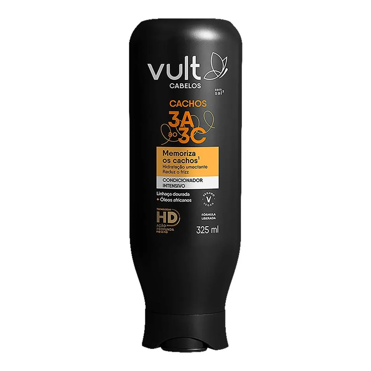 Condicionador Vult Cabelos Cachos Frasco 325ml