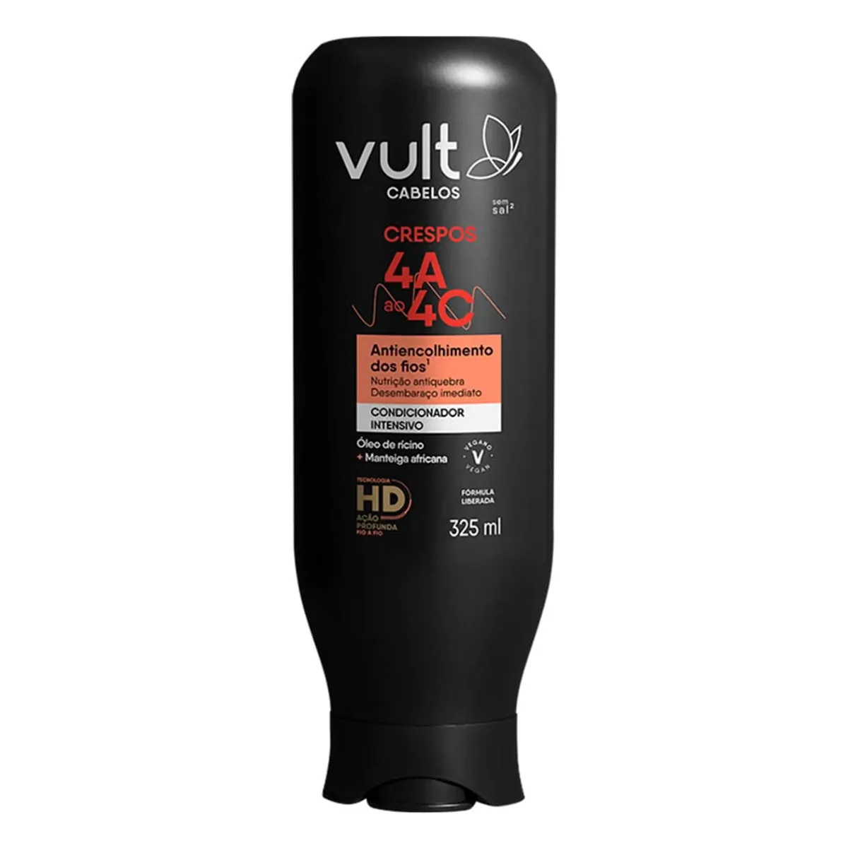 Condicionador Vult Cabelos Crespos Frasco 325ml