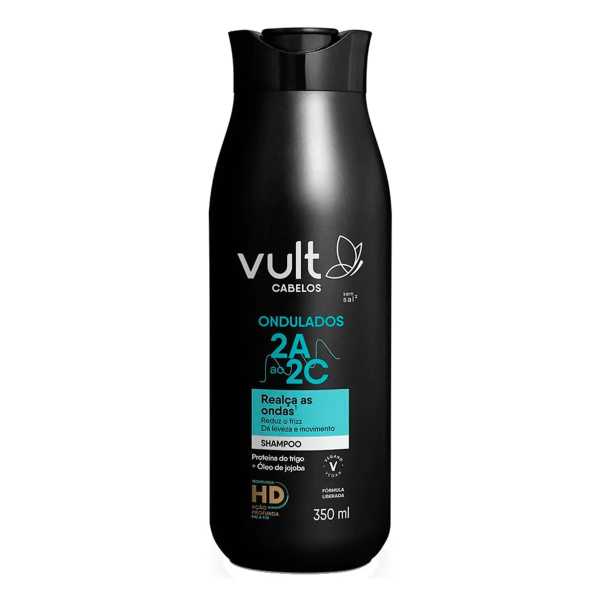 Shampoo Vult Cabelos Ondulados Frasco 350ml