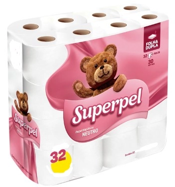 Papel Higiênico Superpel Leve 32 Pague 28