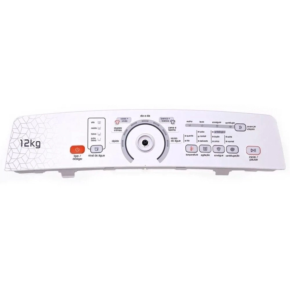Conjunto Console E Placa De Interface Para Máquina De Lavar Brastemp Bwq12ab