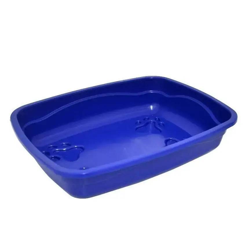 Bandeja Higiênica Triton Dog Azul Para Gatos