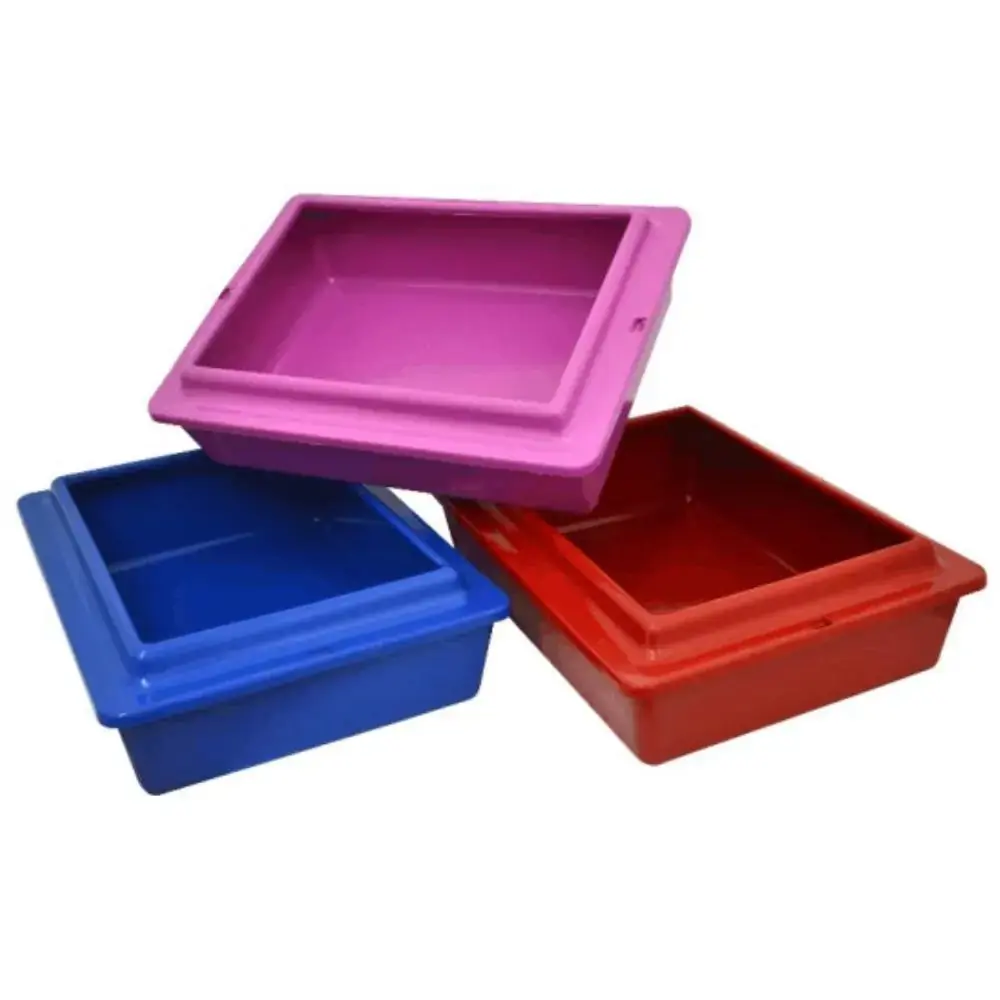 Bandeja Hig C/borda 44,5x34x13cm 6un