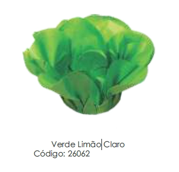 Forminha Princesa Verde L Claro C/30 Decora