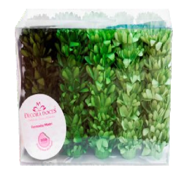 Form Madri Tons Verdes C/ 50 Decora Doces