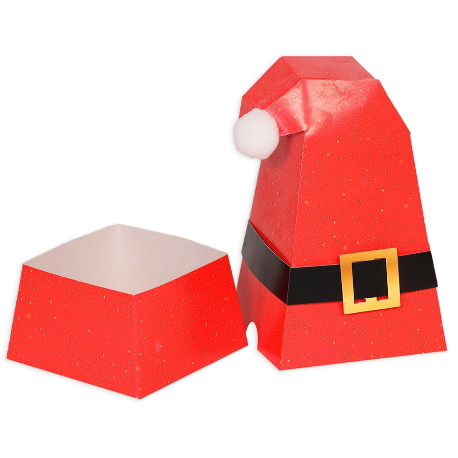 Caixa Panet Gorro Natal 103014 9x14,5cm 100g 5un Decora Doces