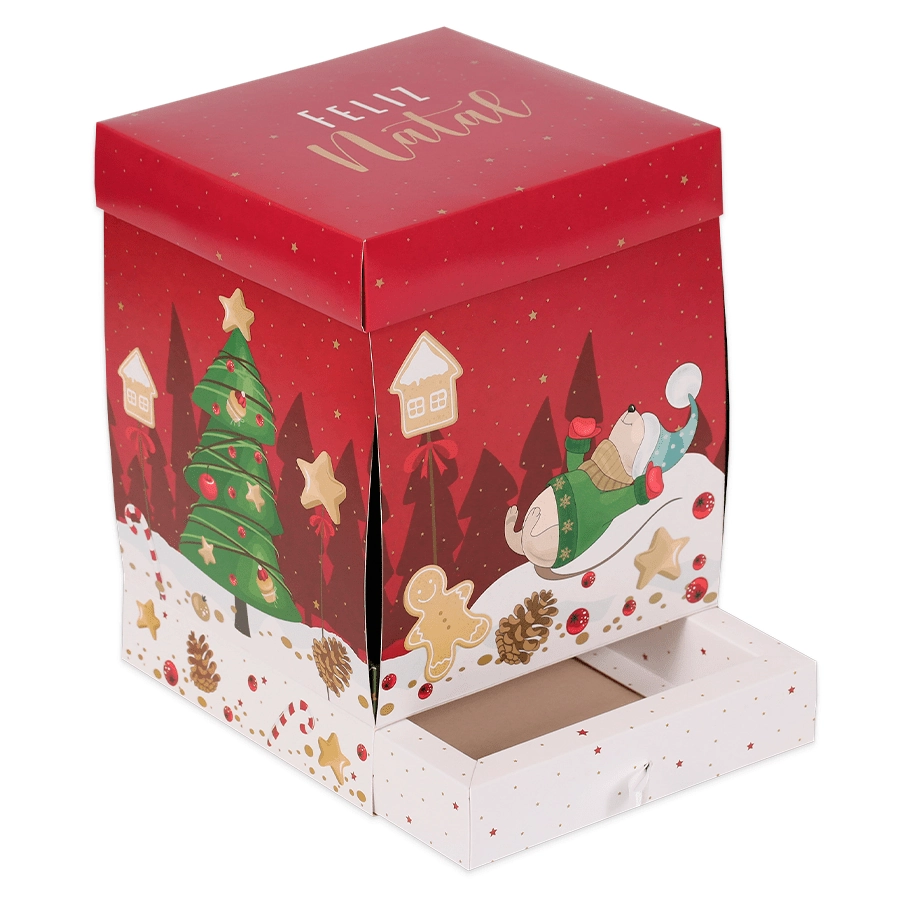 Caixa Explosao Panetone 100g 103361 Decora Doces
