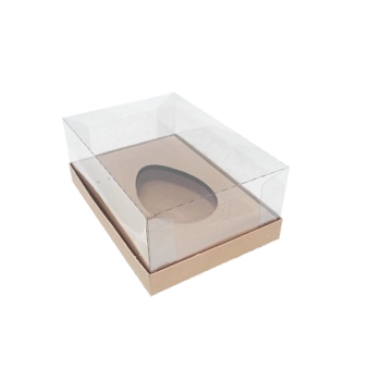 Caixa Ovo 250/350/500g Kraft Decora Doces