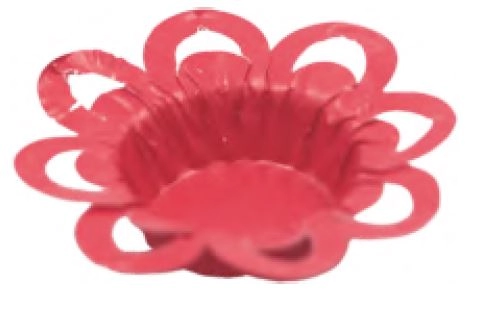 Forminha Miosotis Premium Vermelho C/50 Decora