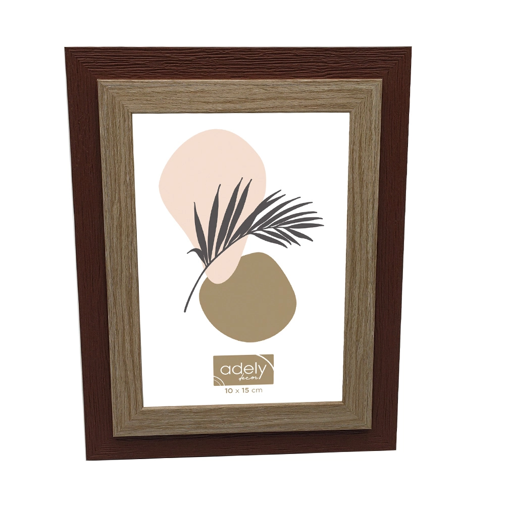 Porta Retrato Resina Madeira 10x15 Dayhome Adl0420 Dayhome