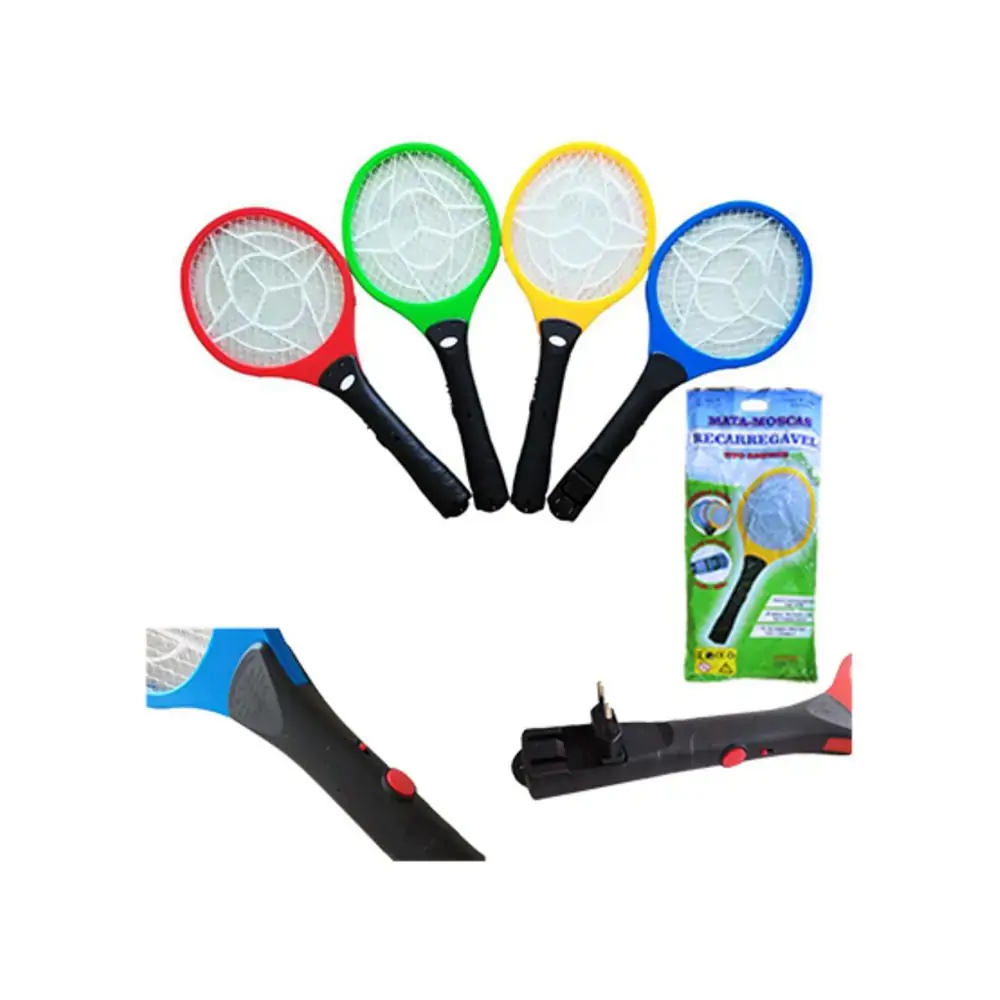 Raquete Recarregavel Colors Bivolt 51 Cm
