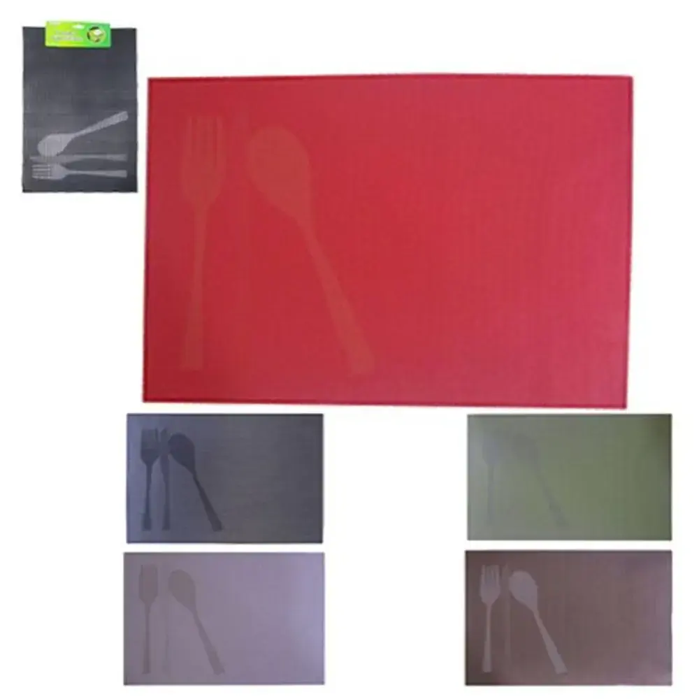 Toalha Americano Pvc Colher Garfo Faca 30x45cm