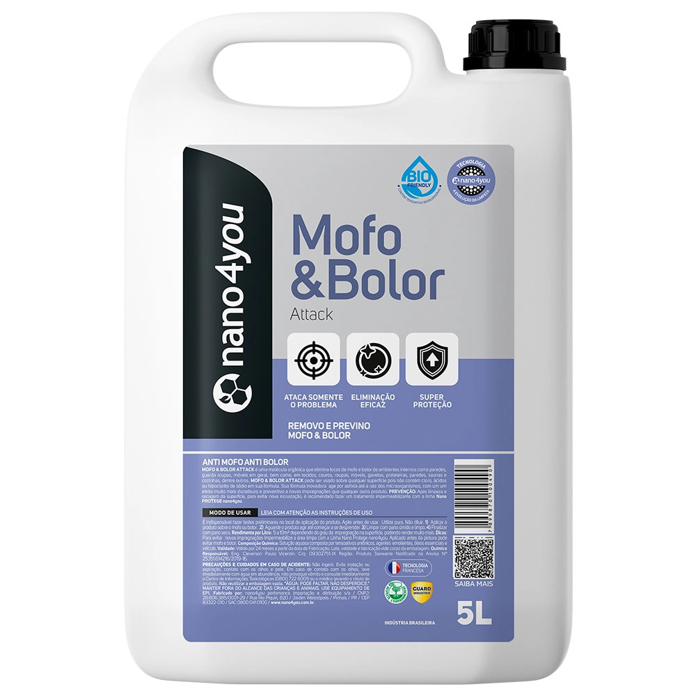 Mofo e Bolor Attack 5LT - Performance