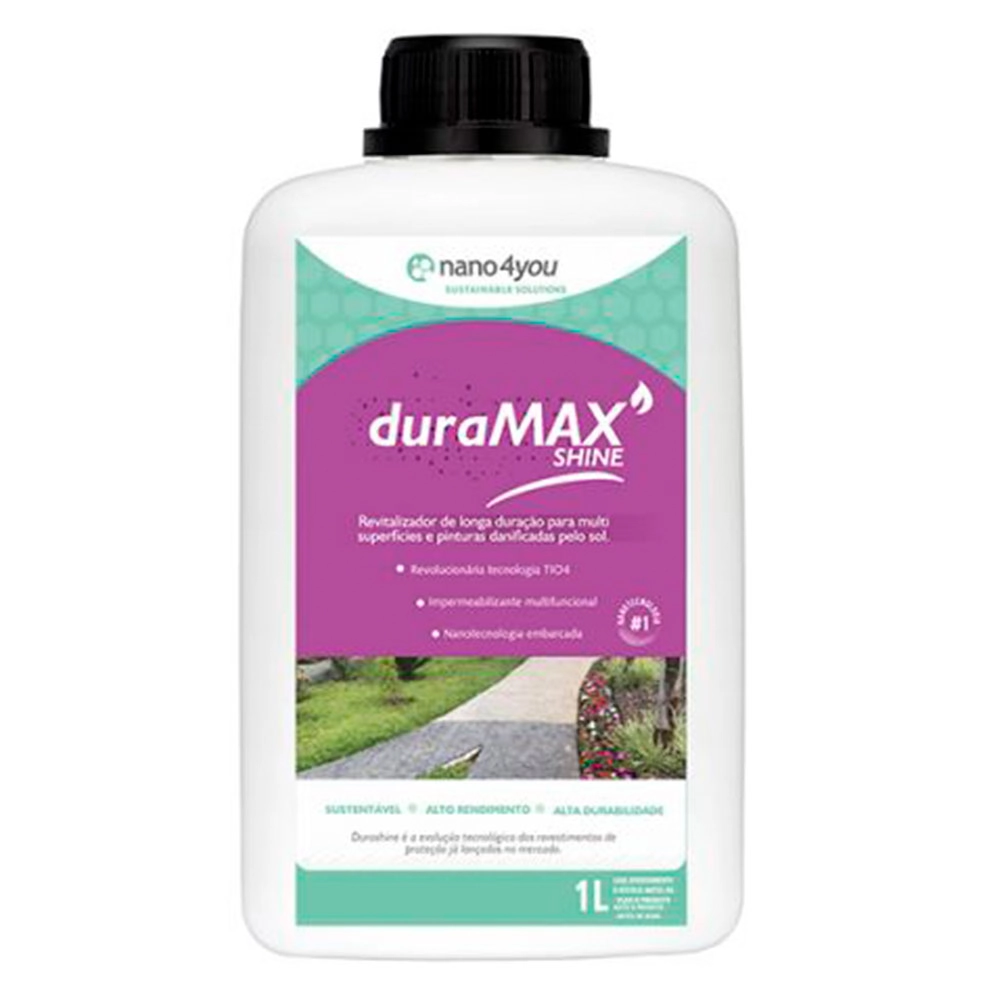 Revitalizador De Plásticos Metáis Pedras Texturas Parede Durashine 1 Lt - Nano4you