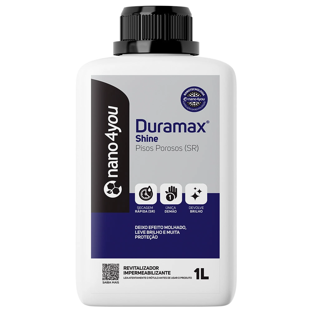 Impermeabilizante Revitalizador Protetor Nano Revestimento Pisos Pedras Bancadas Duramax 1 Litro - Nano4you