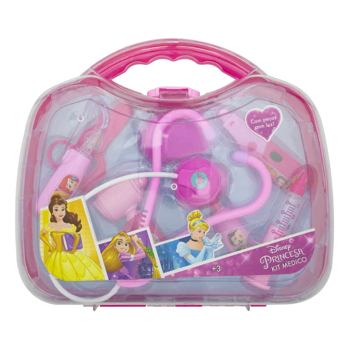 Kit Maleta De Brinquedo Médico Disney Princesa Toyng