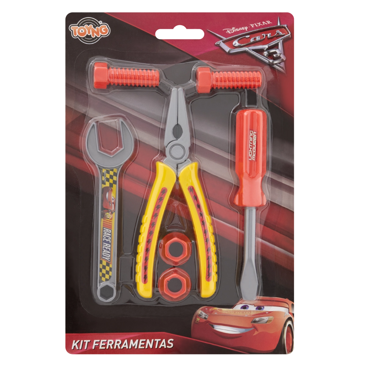 Kit Ferramentas Cars 3 Toyng