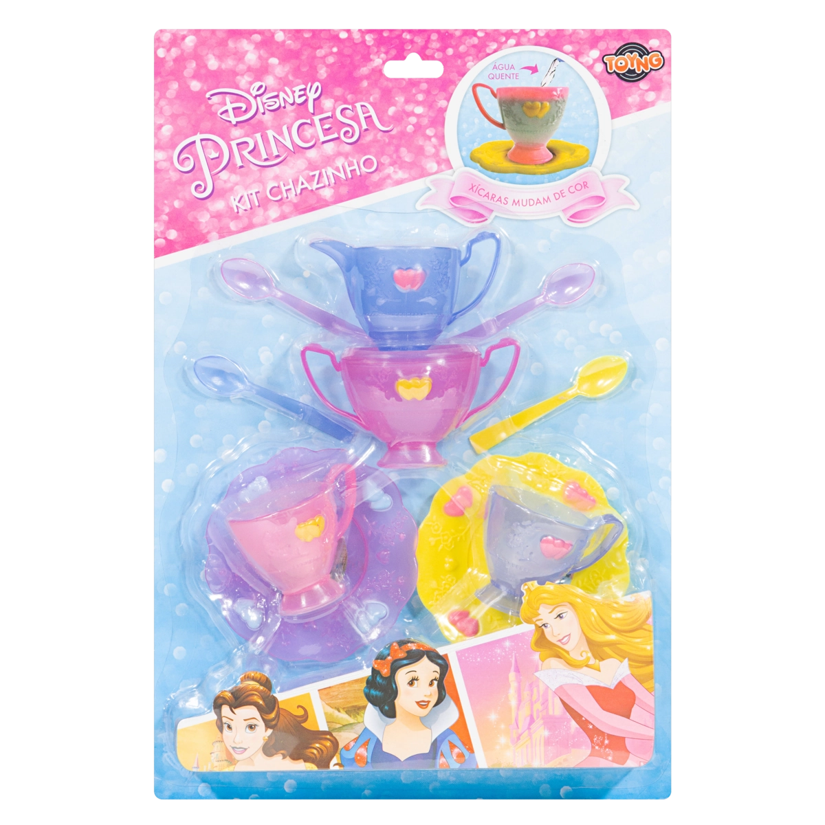 Kit Brinquedo Chazinho Princesa Disney Toyng