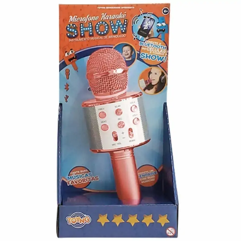Microfone Show Bluetooth Toyng