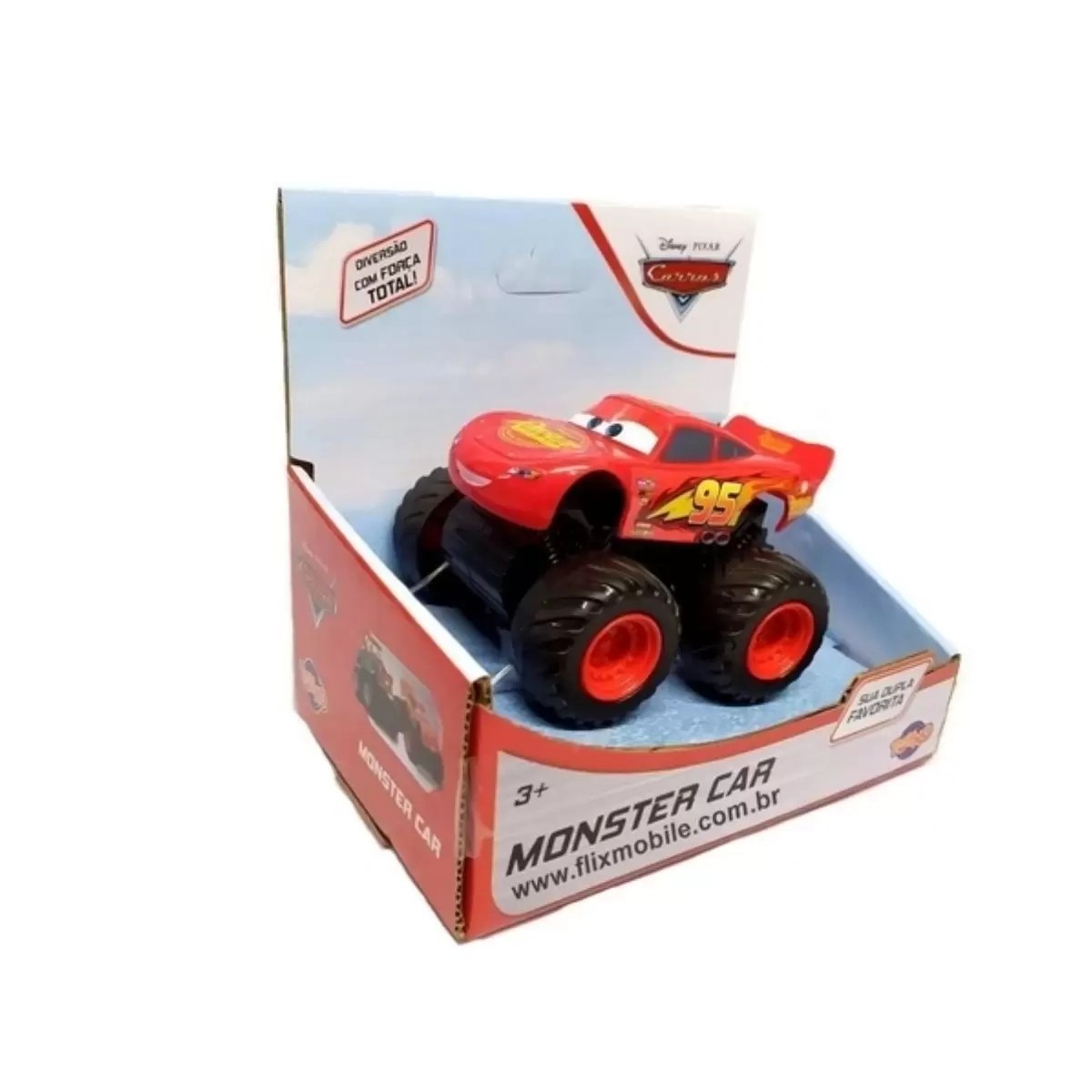 Veic Roda Livre Carros Monster Ref 40820 Toyng