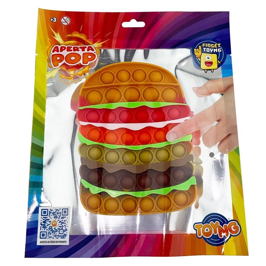 Fura Bolha Divertido Hamburguer