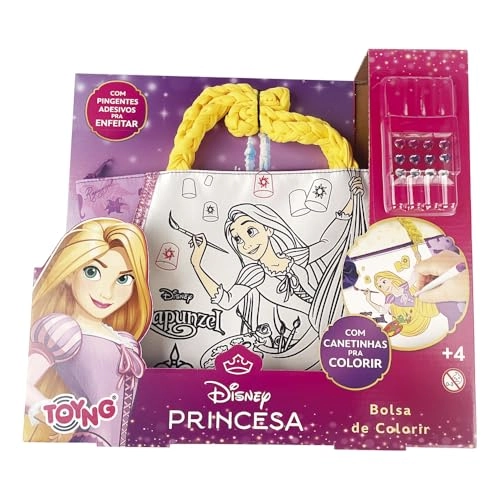 Toyng Disney Bolsa Para Colorir Rapunzel