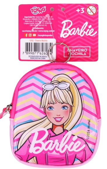 Toyng Chaveiro Bolsinha Barbie Sem Opção De Escolha