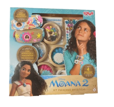 Kit Pulseiras Moana Artist.toyng