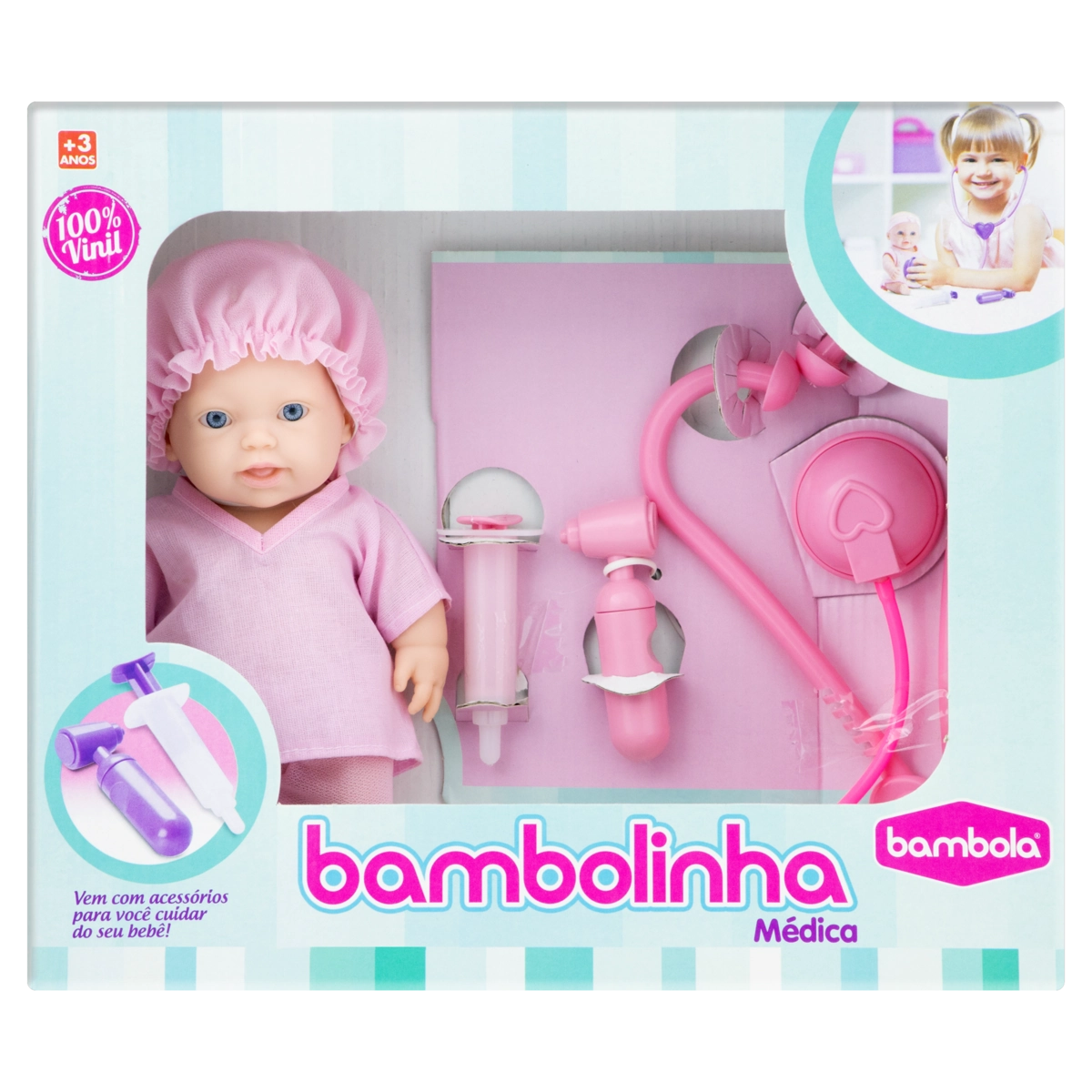 Boneca Médica Bambola Bambolinha